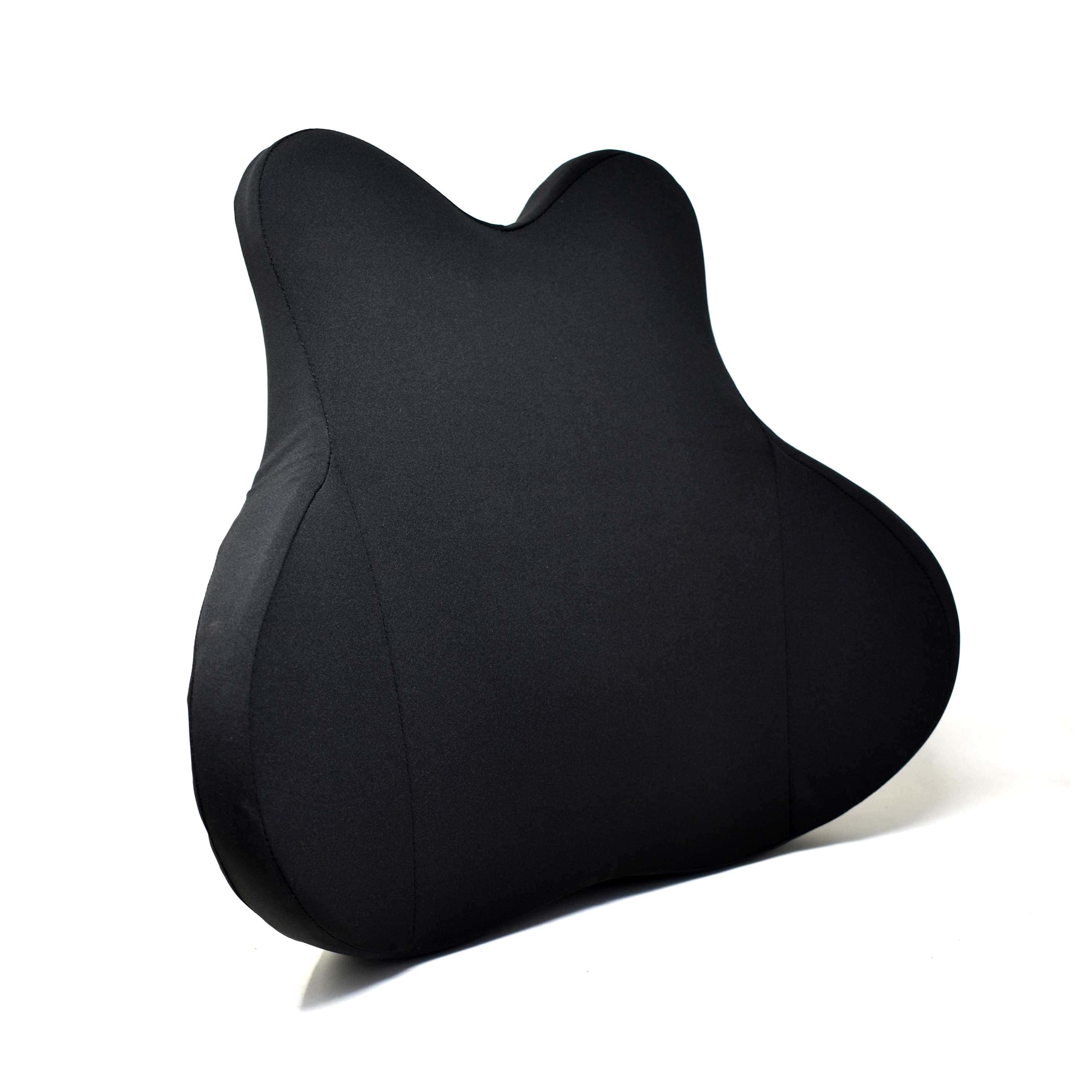 GFX Car Back Cushion Relaxing- Black (Universal Fit) - Image 3