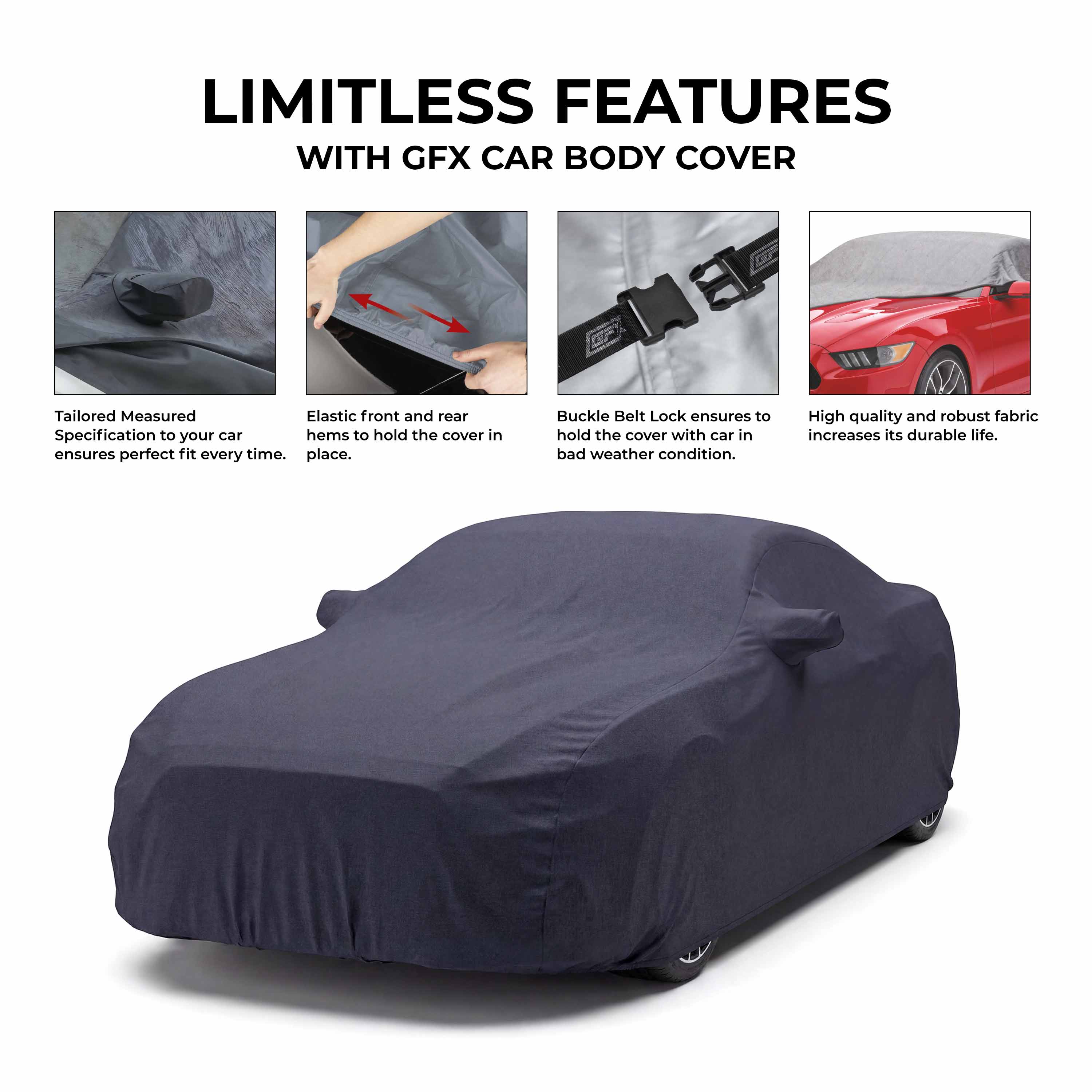 GFX Car Body Cover for Kia Seltos (2019 / 2023 Onwards) - Image 5