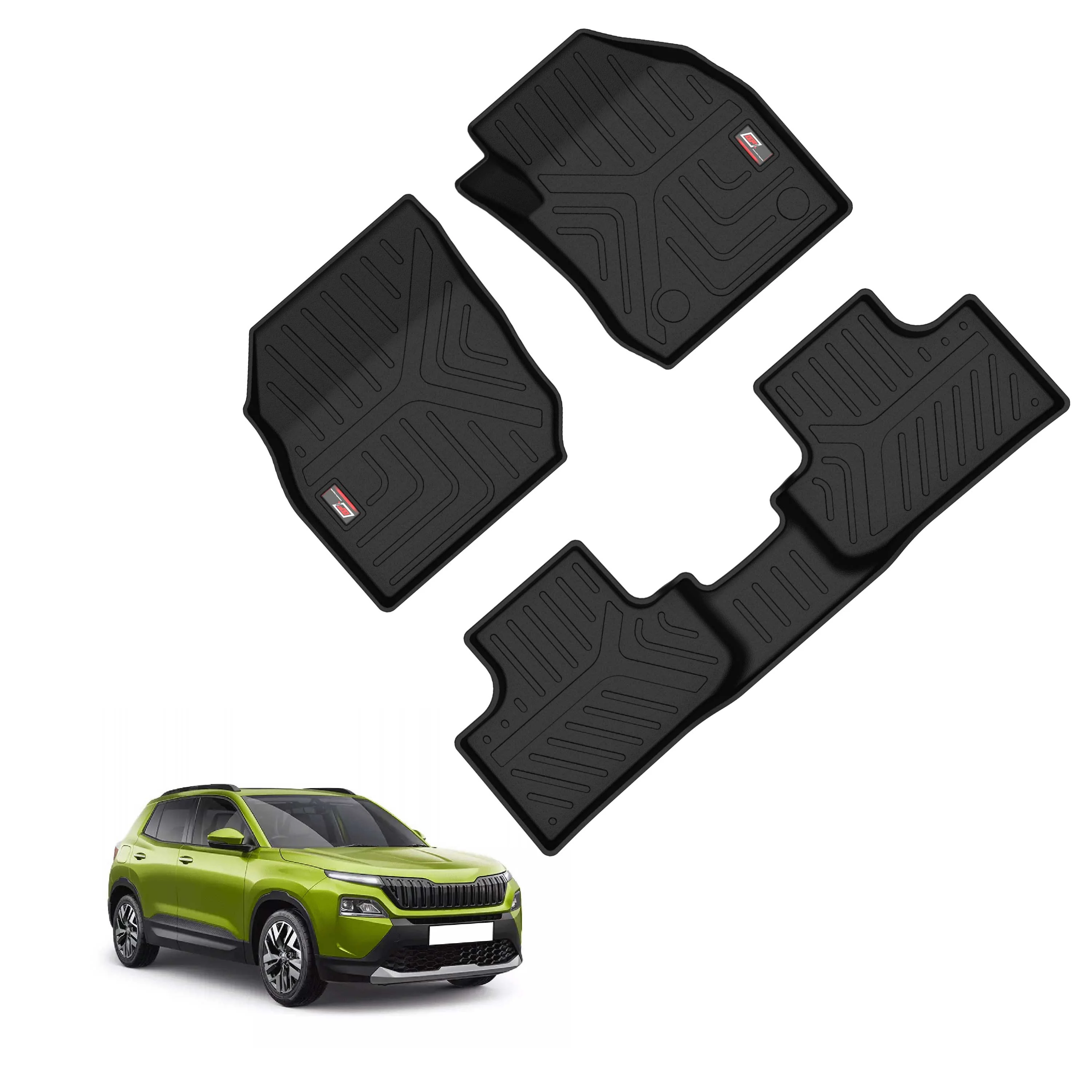 GFX Life Long Car Floor Mats for Skoda Kylaq (2025 Onwards)