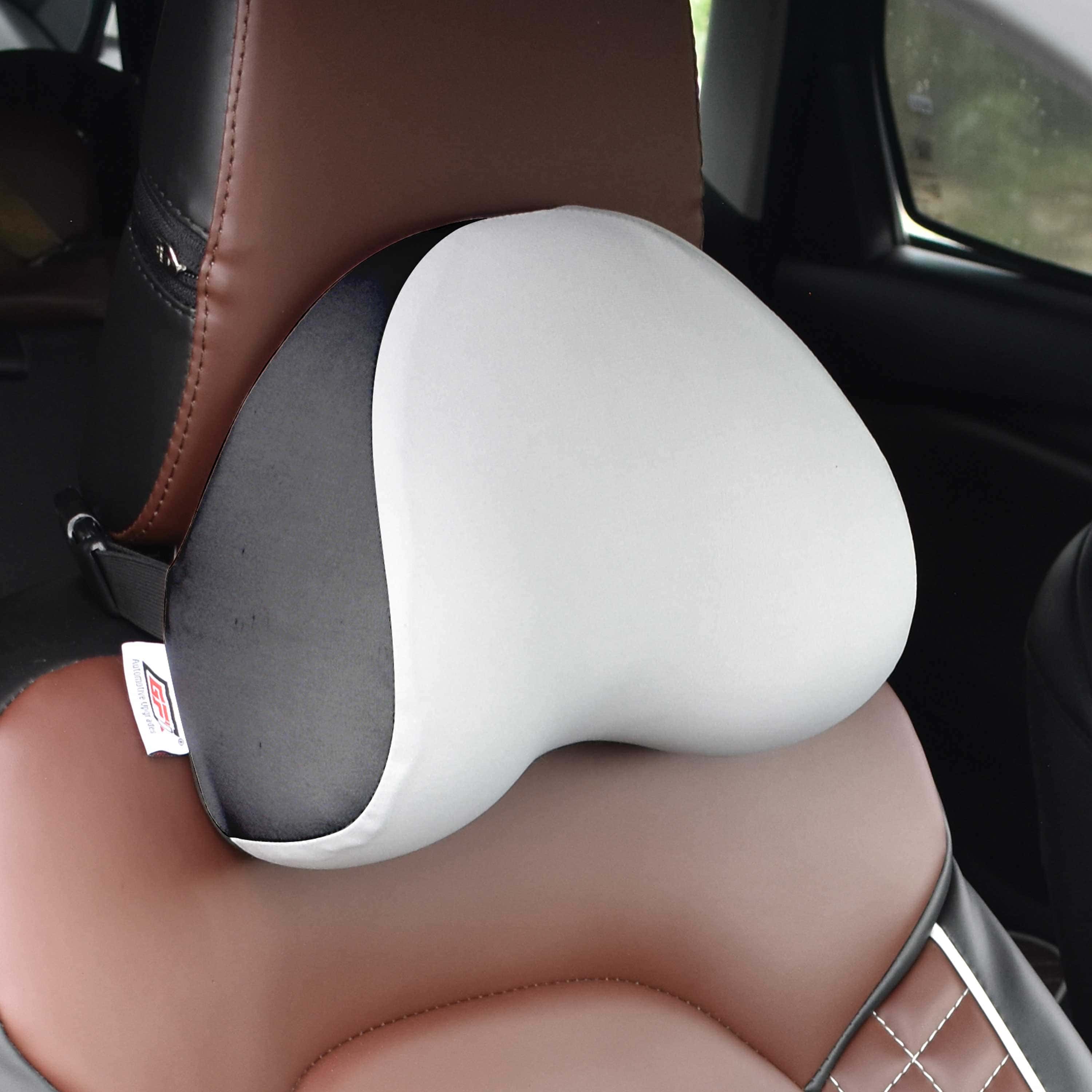 GFX Car Neck Cushion Soothing - Grey & Black (Universal Fit) (Pack of 2) - Image 5