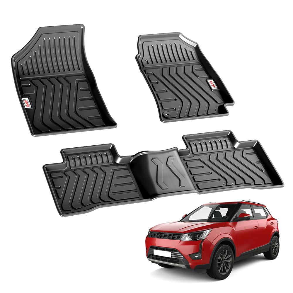 GFX Life Long Car Floor Mats for Mahindra Xuv 3Xo Automatic (2024.05 ONWARDS)