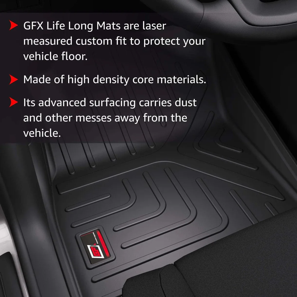 GFX Life Long Car Floor Mats for Mahindra Xuv 3XO Manual (2024 ONWARDS) - Image 4