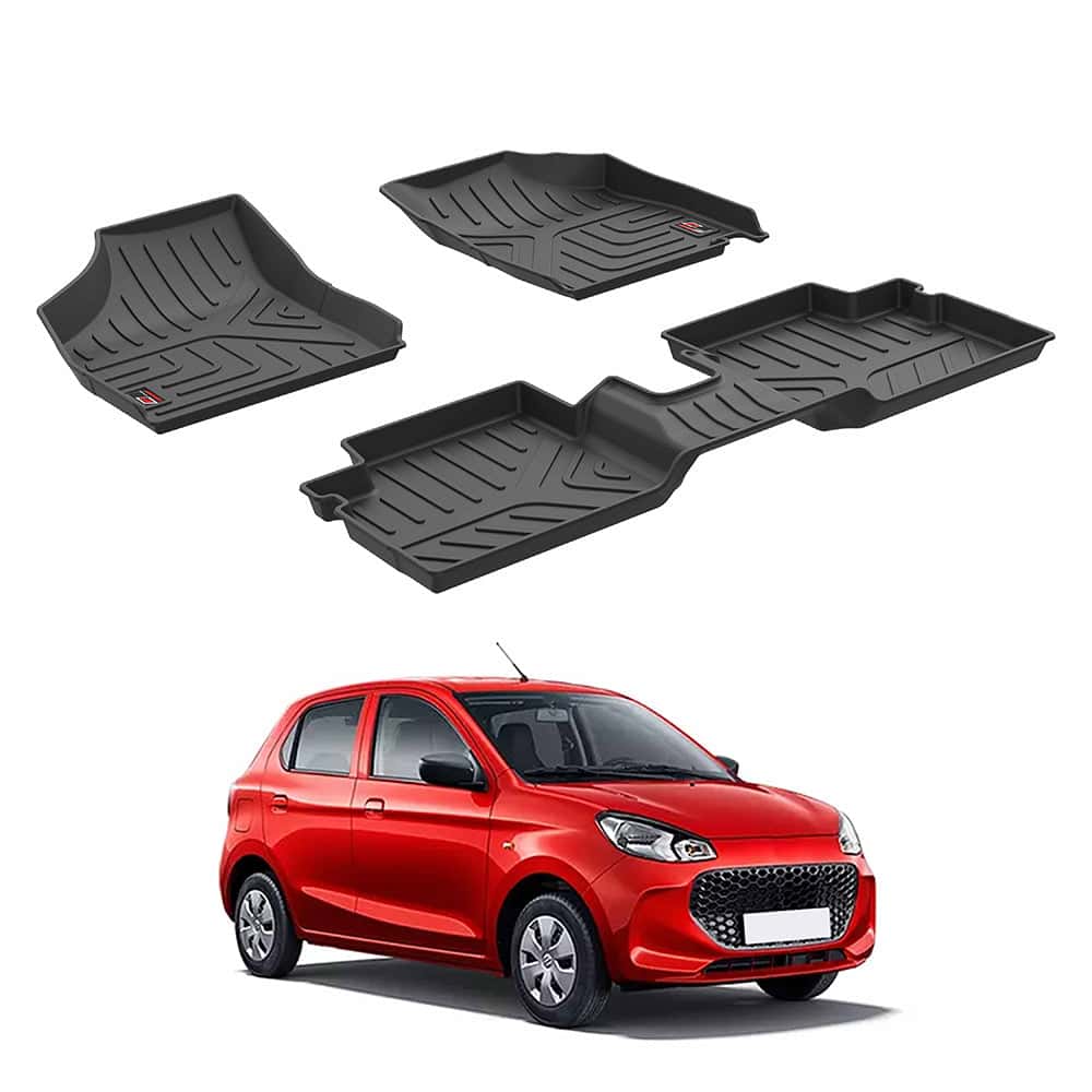 GFX Life Long Car Floor Mats for Maruti Suzuki Alto K-10 (2022 ONWARDS)