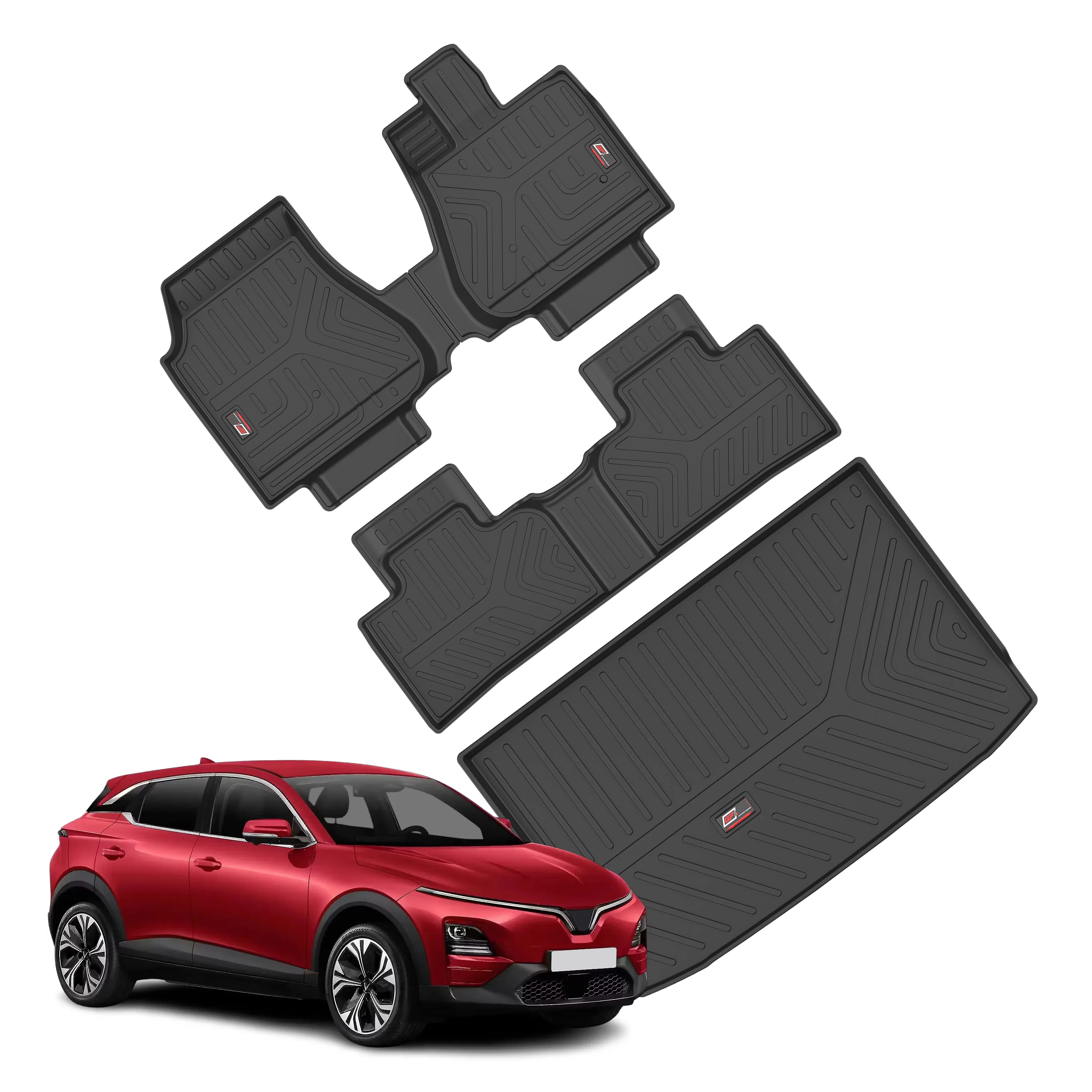 GFX Life Long Car Floor Mats for Vinfast VF6 (EV) (2025 Onwards) | With Trunk mat