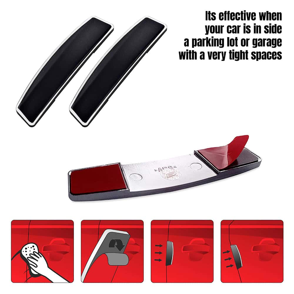 GFX Neptune Car Door Edge Guard - Black (Universal Fit) - Image 5