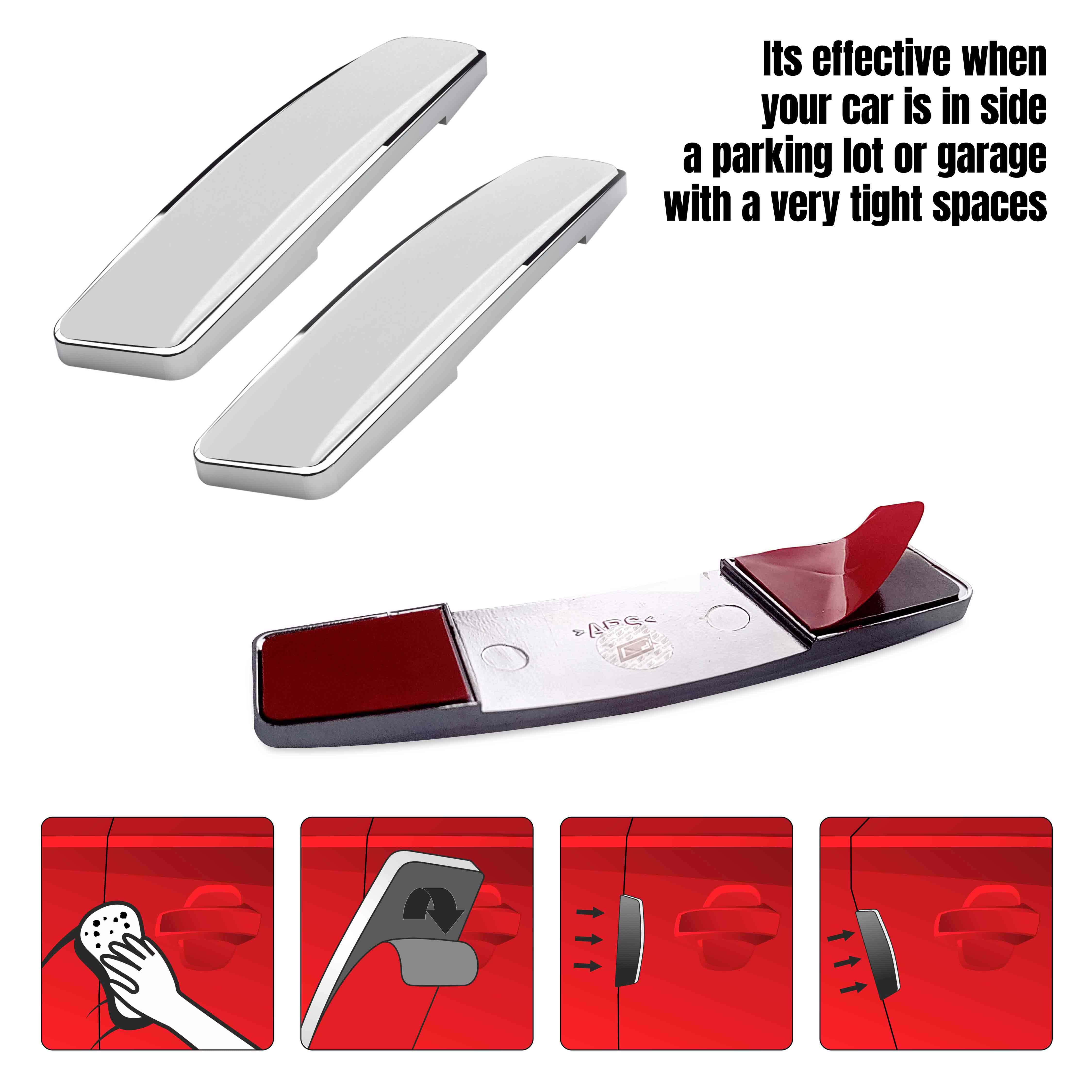 GFX Neptune Car Door Edge Guard - White (Universal Fit) - Image 3
