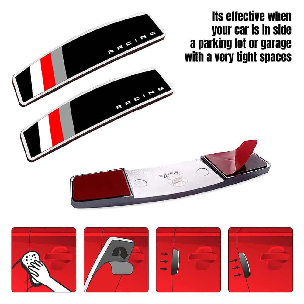 GFX Saturn Car Door Edge Guard - Black (Universal Fit) - Image 5