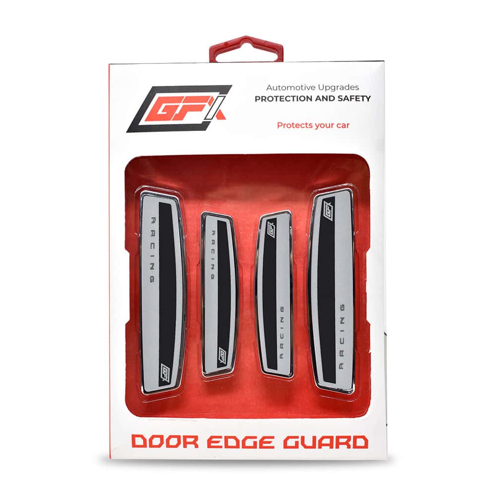 GFX Uranus Car Door Edge Guard - Silver (Universal Fit) - Image 4