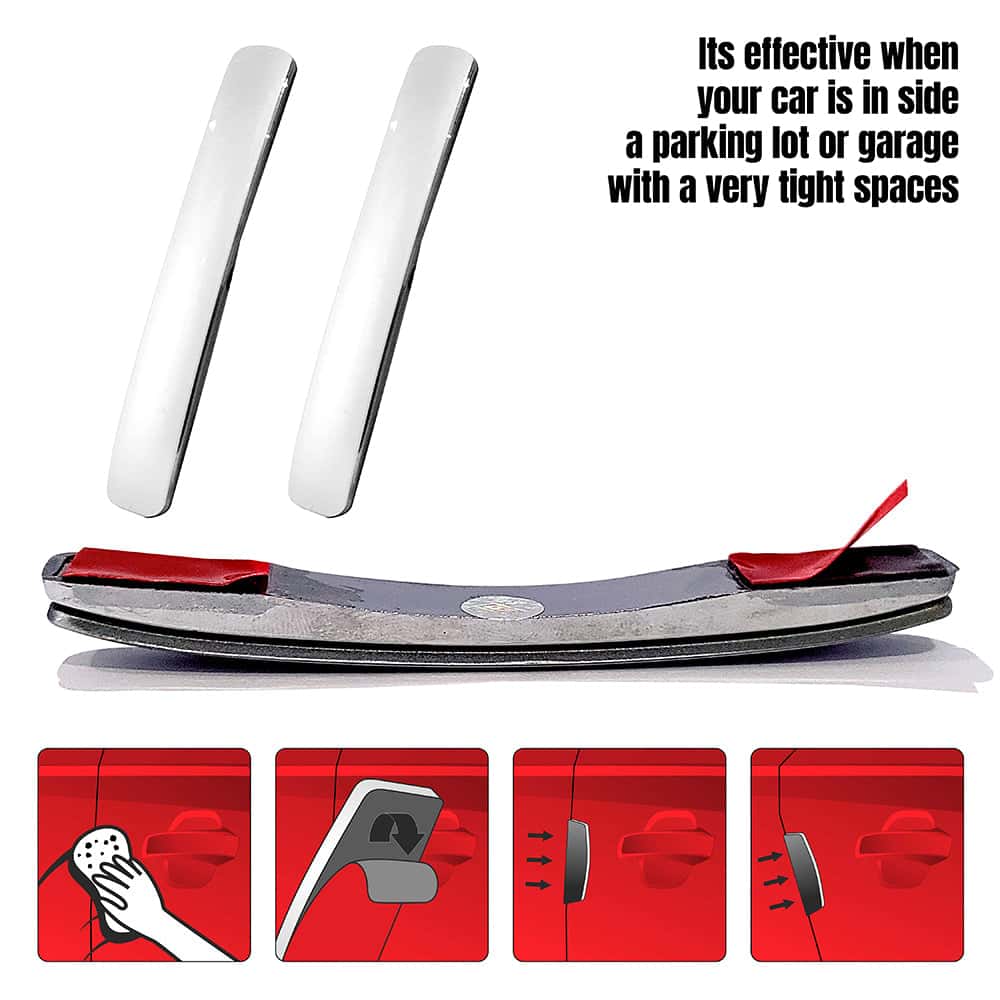 GFX Venus Car Door Edge Guard - White (Universal Fit) - Image 3
